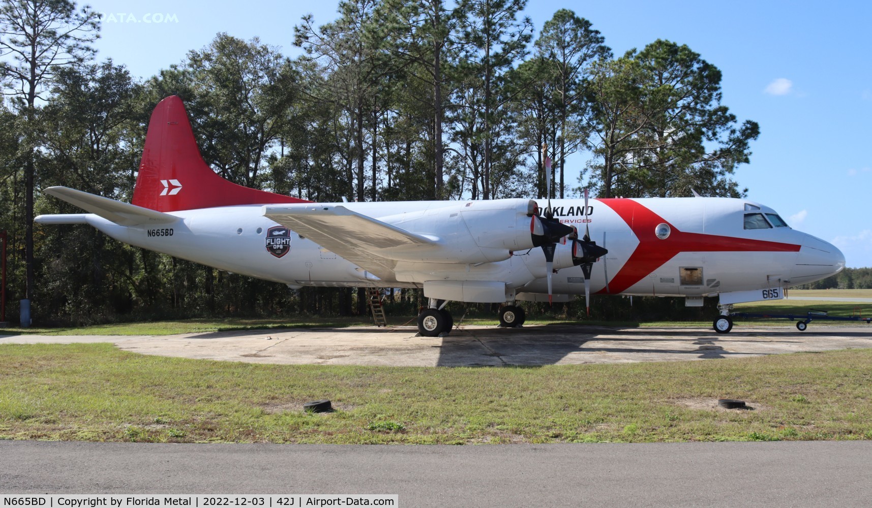N665BD, Lockheed AP-3C Orion C/N 285D-5795, MHD Rockland