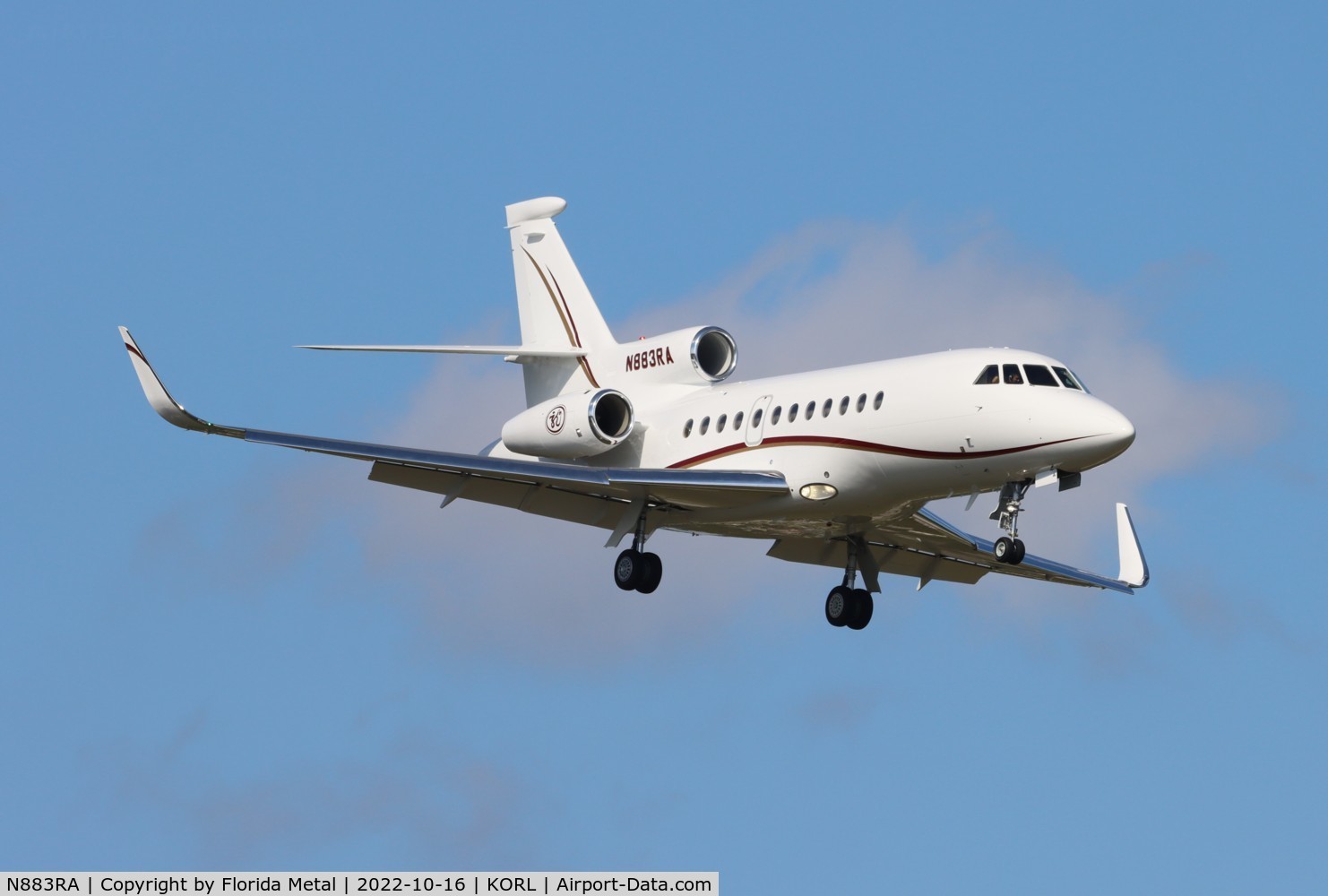 N883RA, 2005 Dassault Falcon 900EX C/N 151, NBAA 2022