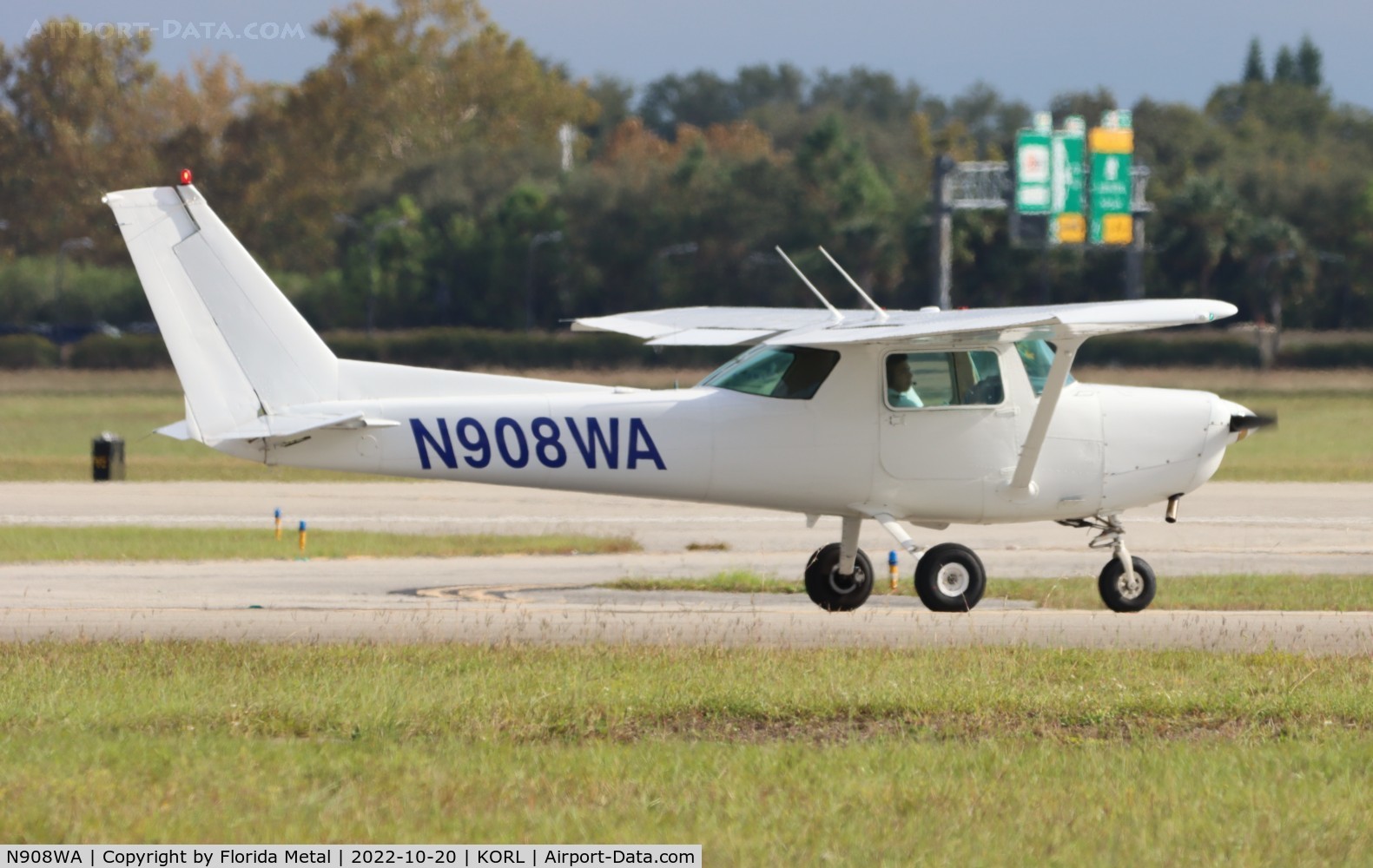 N908WA, 1978 Cessna 152 C/N 15281525, ORL 2022