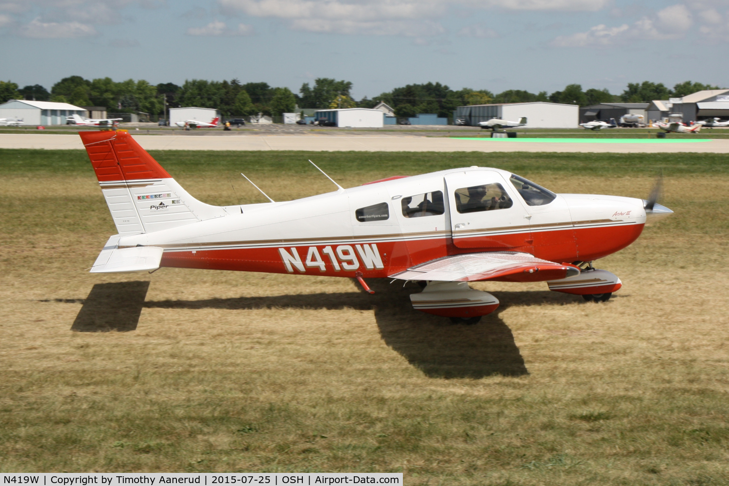N419W, 1995 Piper PA-28-181 C/N 2843001, 1995 Piper PA-28-181, c/n: 2843001, AirVenture 2015