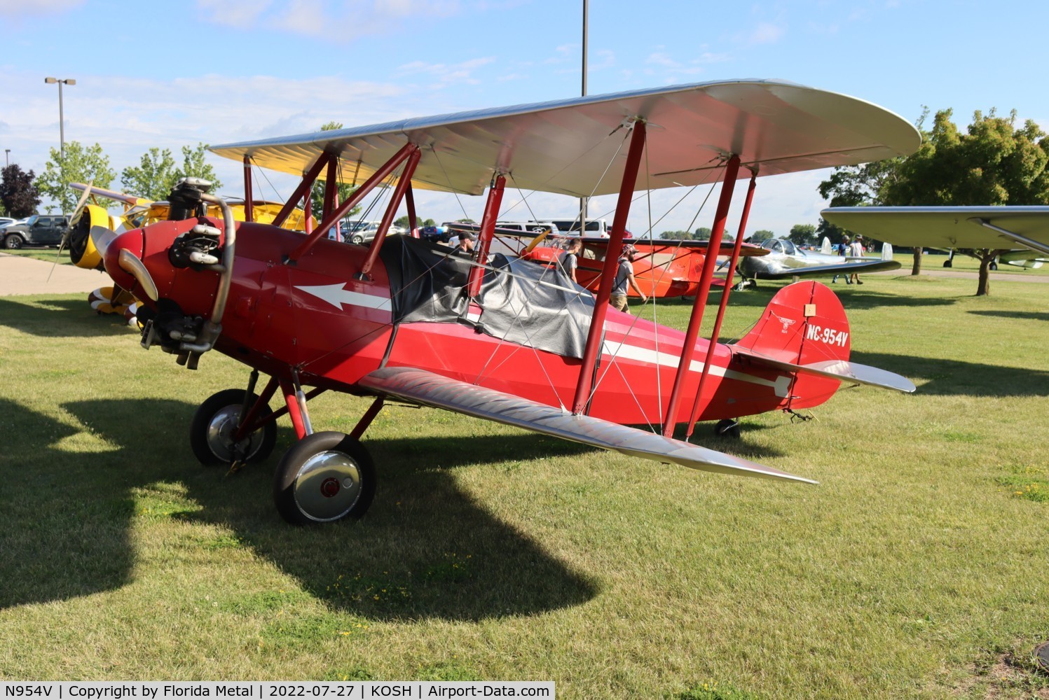 N954V, 1931 Fairchild KR-21 C/N 1502, OSH 2022