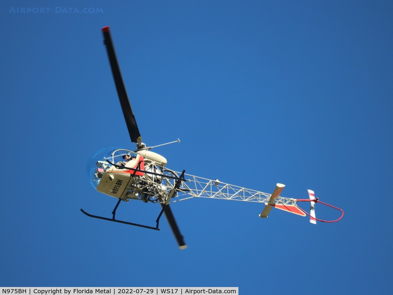 N975BH, Bell 47G-2 C/N 2242, OSH 2022