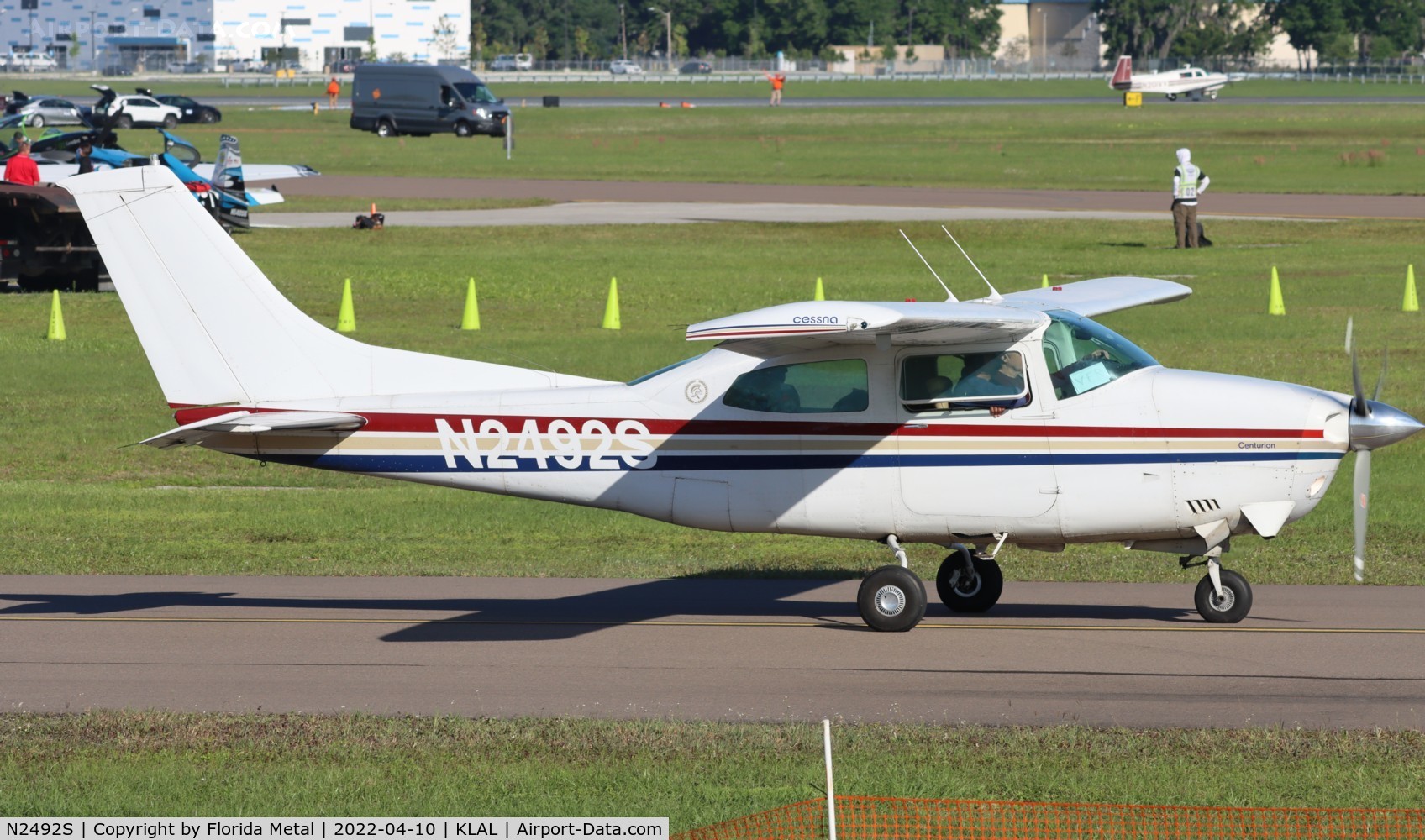 N2492S, 1976 Cessna T210L Turbo Centurion C/N 21061302, Sun N Fun 2022