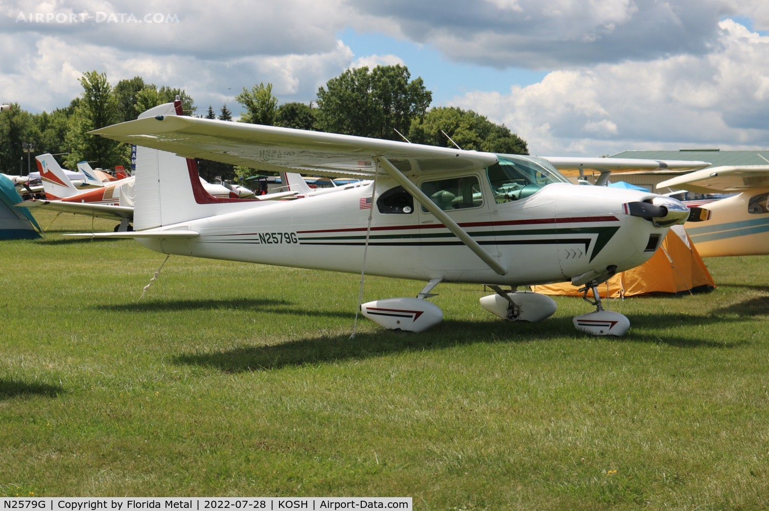 N2579G, 1959 Cessna 182B Skylane C/N 51879, OSH 2022