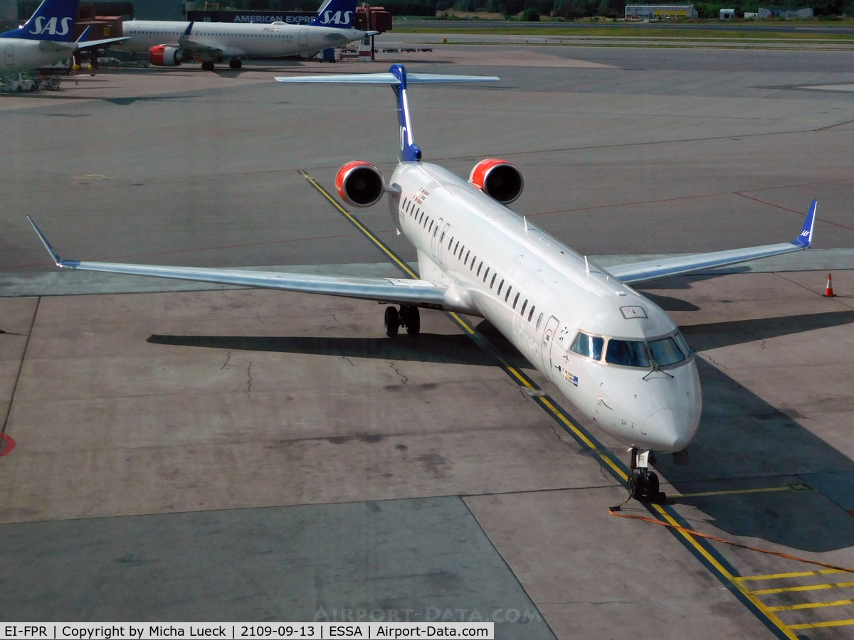 EI-FPR, 2017 Bombardier CRJ-900LR (CL-600-2D24) C/N 15436, At Arlanda