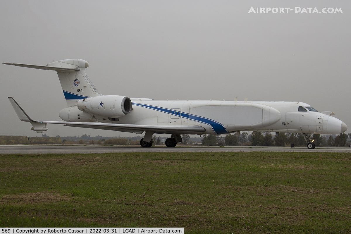 569, 2005 Gulfstream Aerospace GV SP (G550) Eitam C/N 5069, Exercise Iniochos 2022