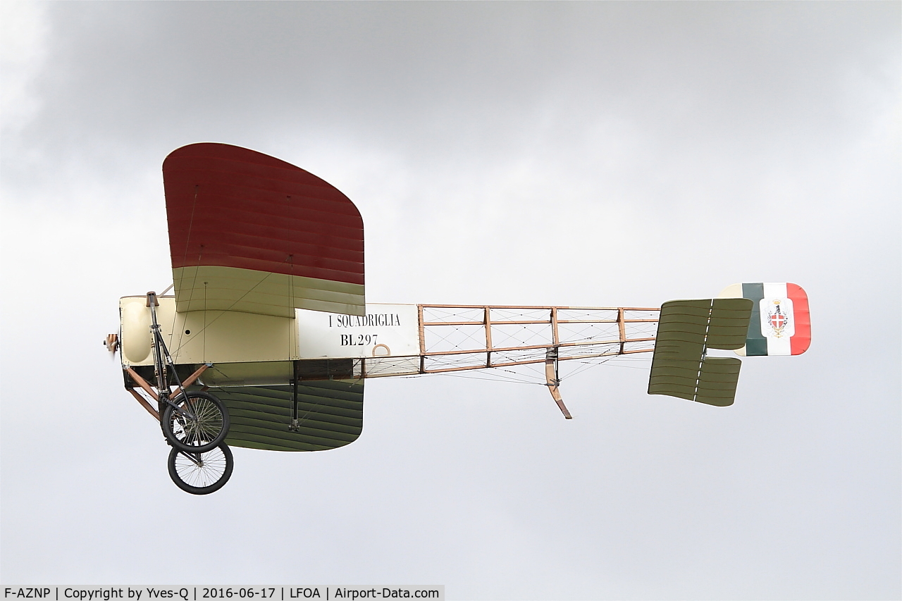 F-AZNP, 1998 Bleriot XI-2 C/N 01.98, Bleriot XI.2, On display, Avord Air Base 702 (LFOA) Open day 2016