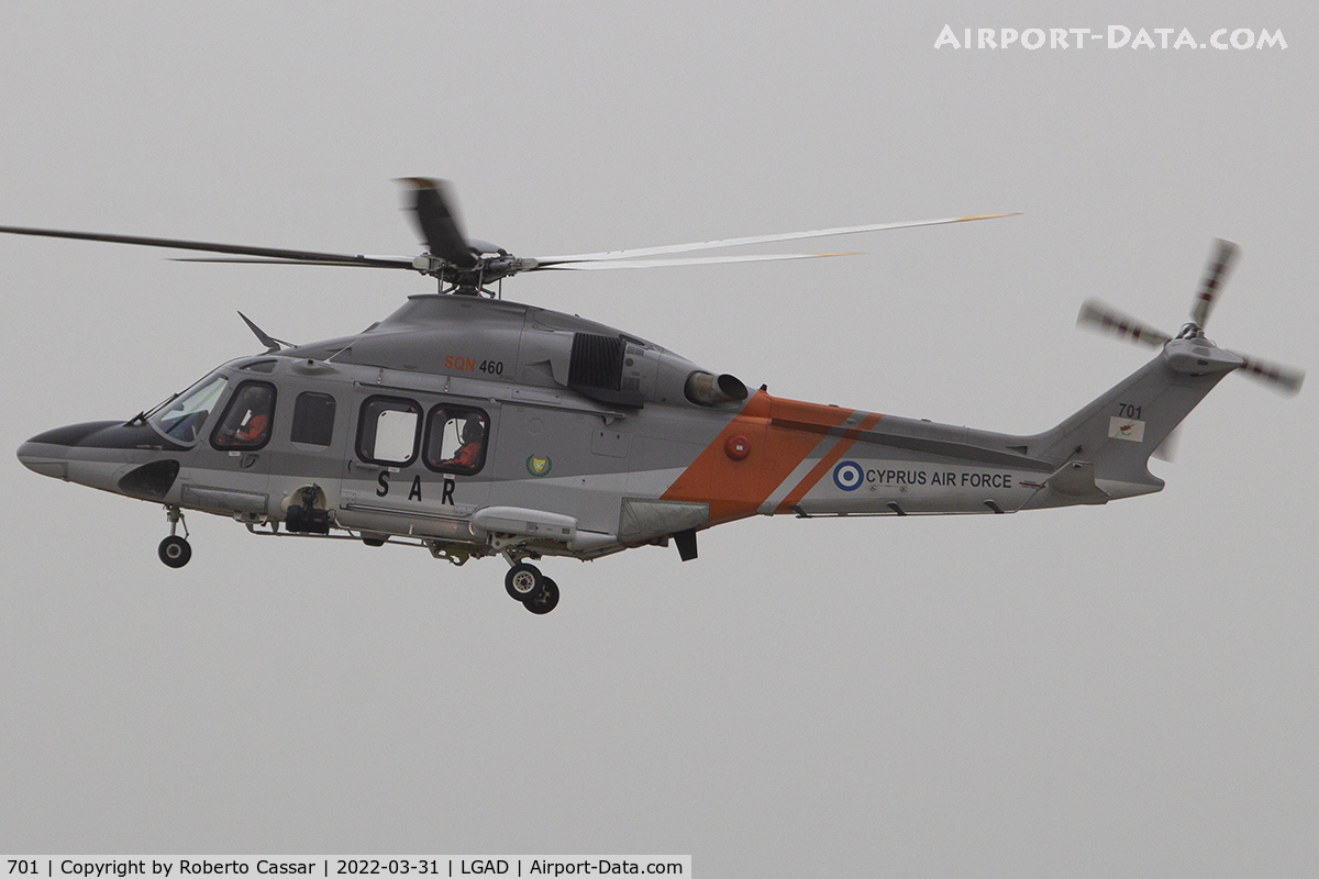 701, AgustaWestland AW-139 C/N 31328, Exercise Iniochos 2022
