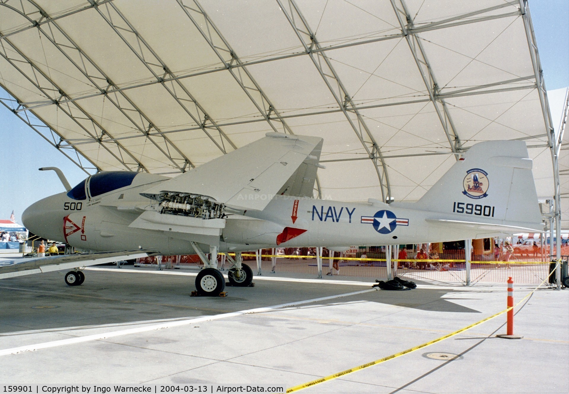 159901, Grumman A-6E Intruder C/N I-577, Grumman A-6E Intruder at the 2004 airshow at El Centro NAS, CA