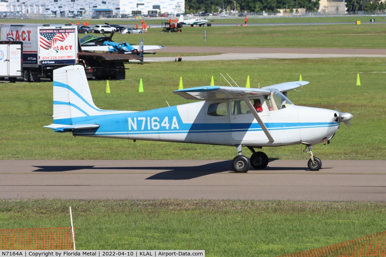 N7164A, 1956 Cessna 172 C/N 29264, Sun N Fun 2022