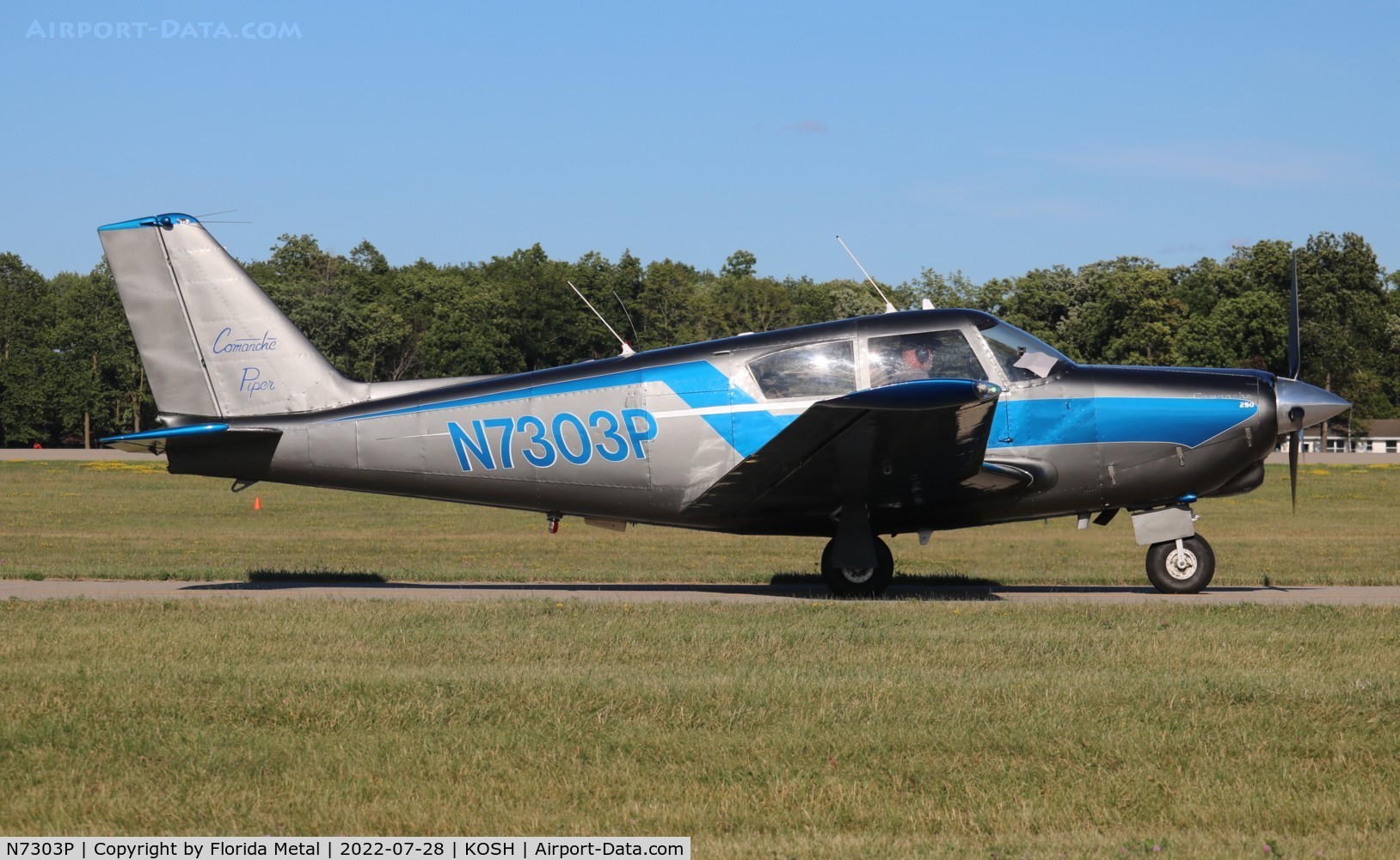 N7303P, 1961 Piper PA-24-250 Comanche C/N 24-2478, OSH 2022