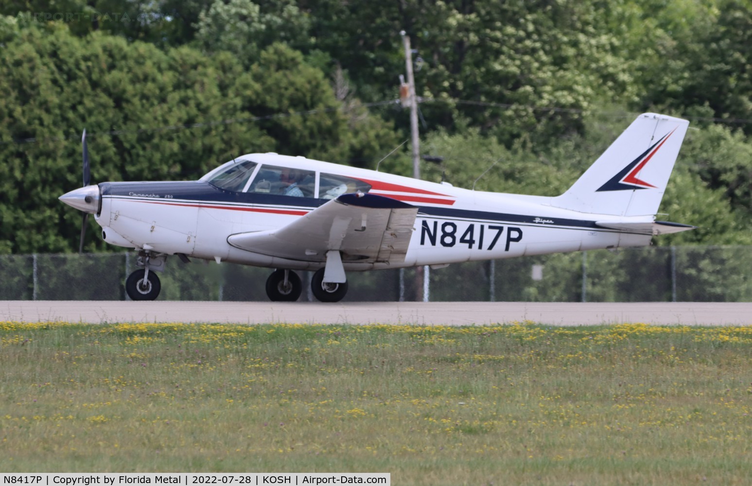 N8417P, 1964 Piper PA-24-250 Comanche C/N 24-3669, OSH 2022