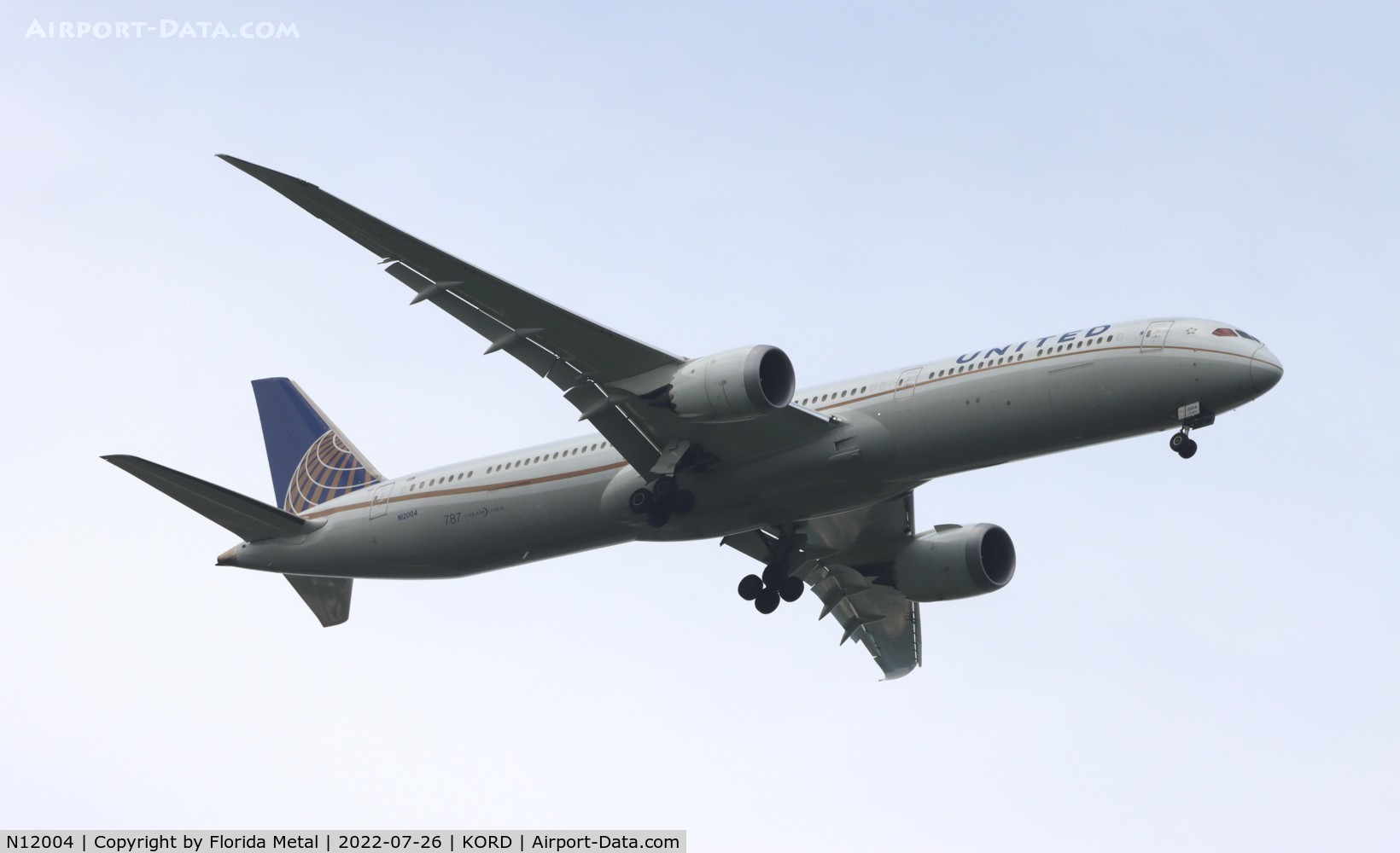 N12004, 2019 Boeing 787-10 Dreamliner Dreamliner C/N 60139, United