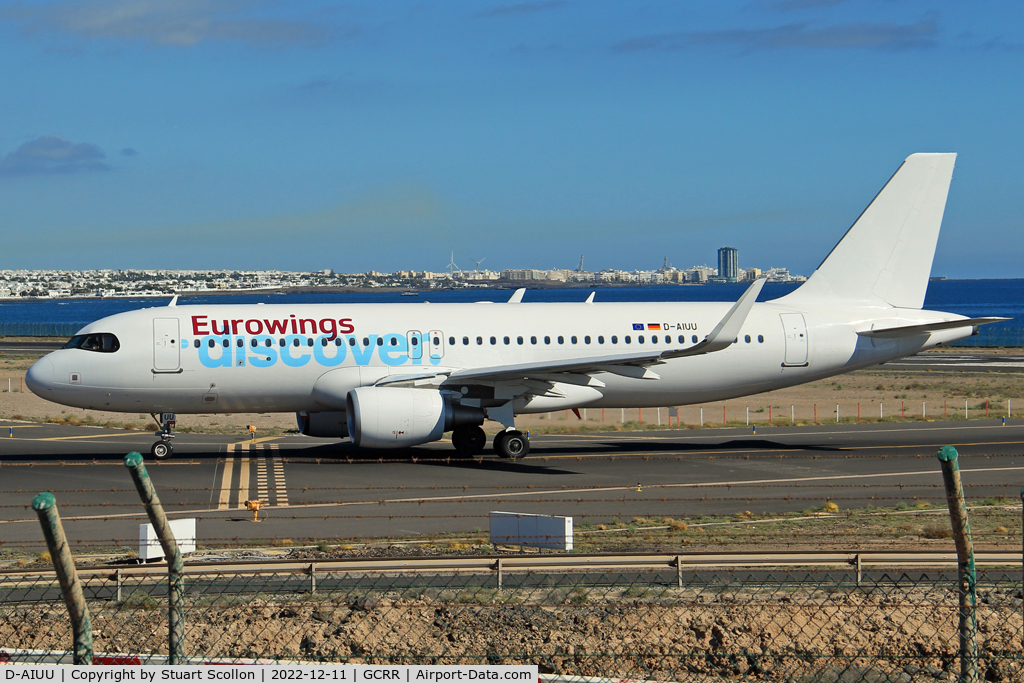 D-AIUU, 2016 Airbus A320-214 C/N 7158, Eurowings