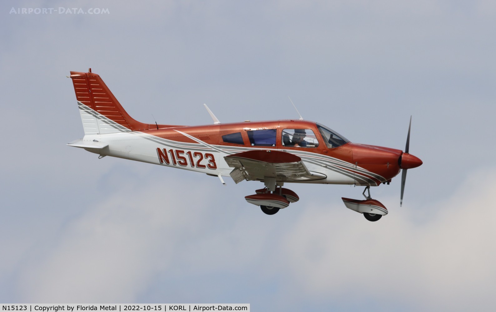 N15123, 1972 Piper PA-28-180 C/N 28-7305025, ORL 2022