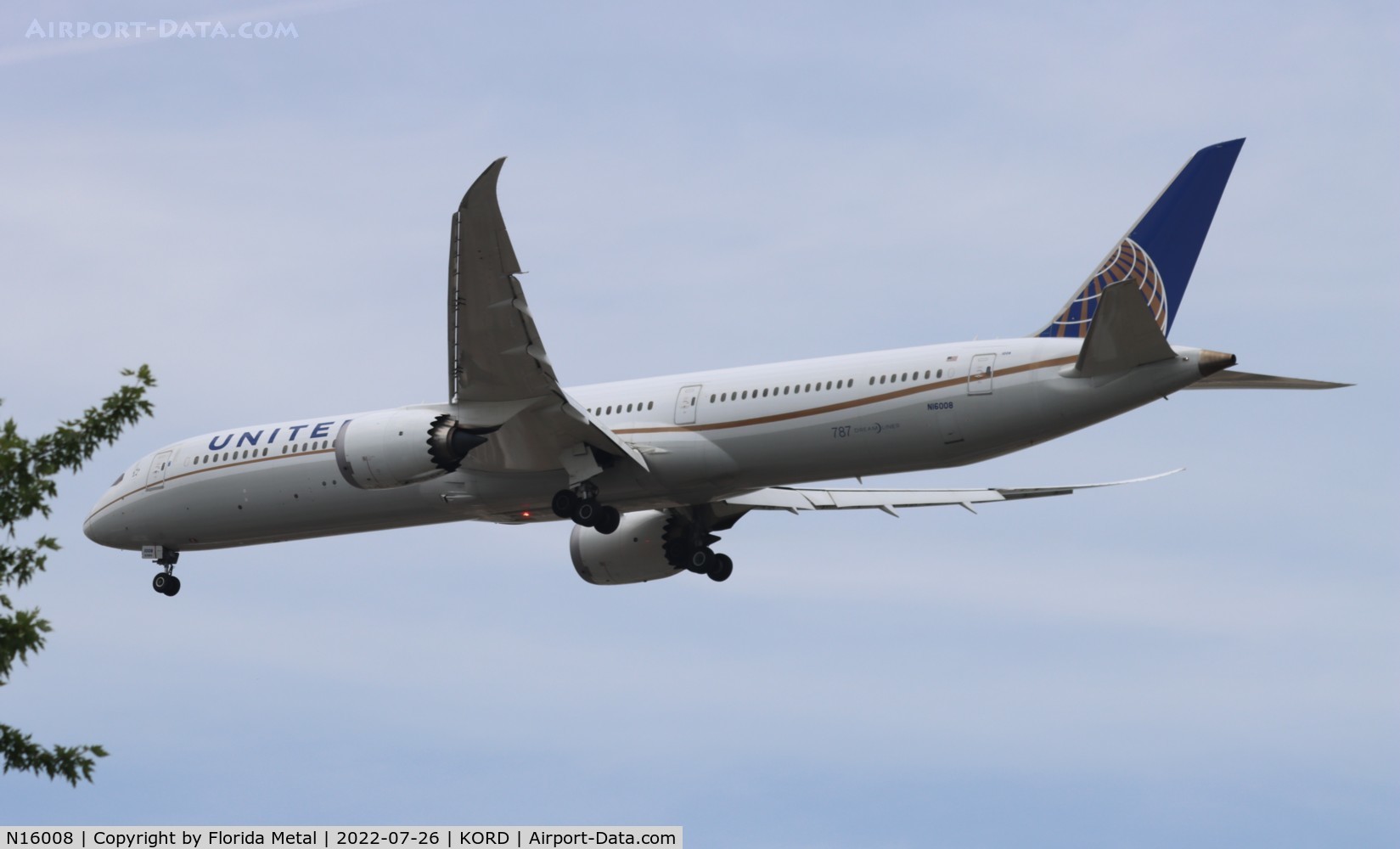 N16008, 2019 Boeing 787-10 Dreamliner C/N 60138, United