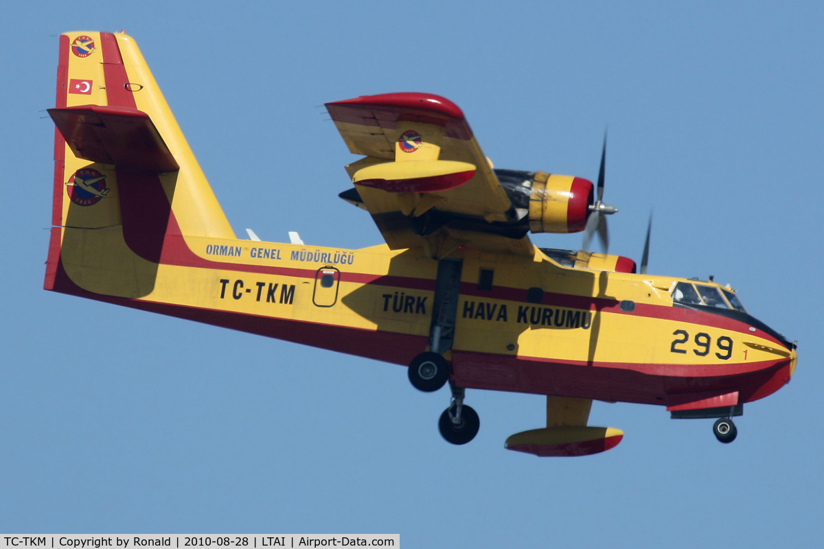 TC-TKM, Canadair CL-215 1A10 C/N 1027, at ayt