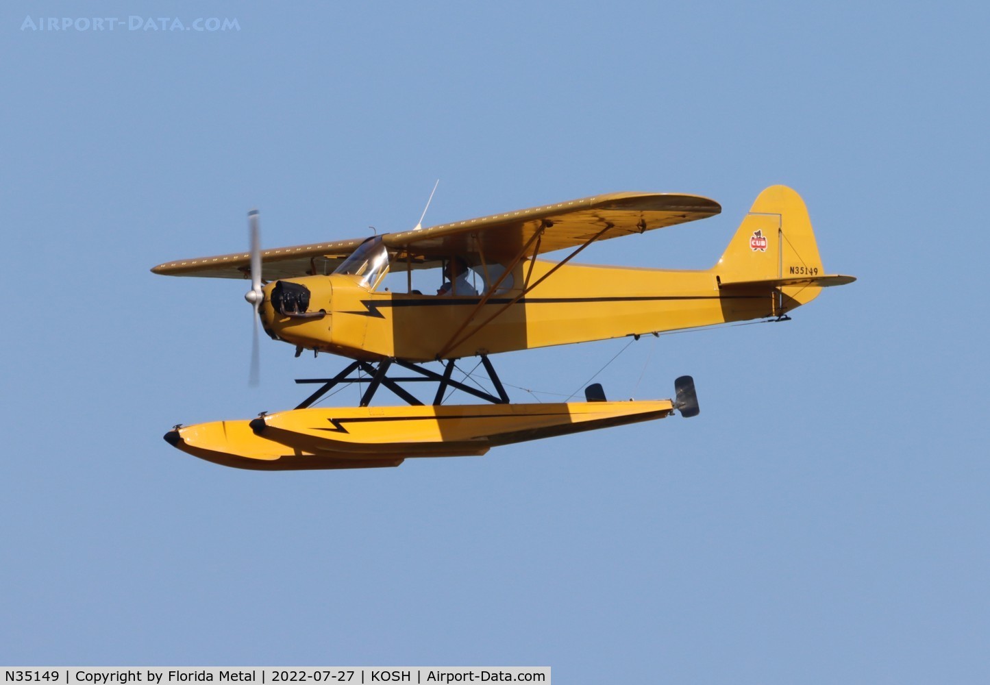 N35149, 1941 Piper J3C-65 Cub C/N 6174, OSH 2022
