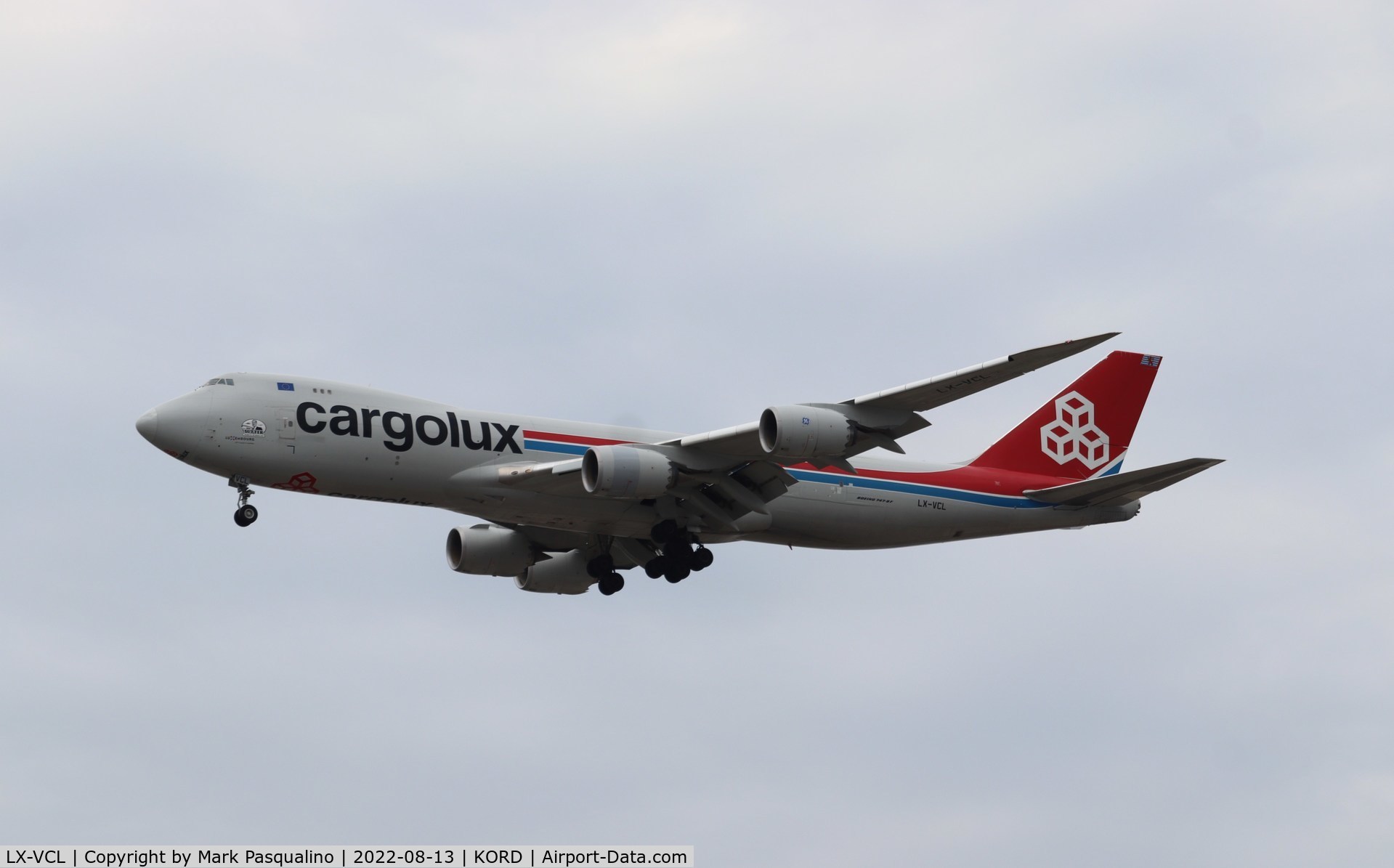 LX-VCL, 2015 Boeing 747-8R7F C/N 35823, Boeing 747-8R7F