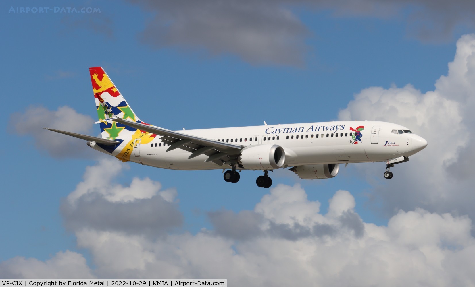 VP-CIX, 2019 Boeing 737-8 MAX C/N 63561, Cayman Airways