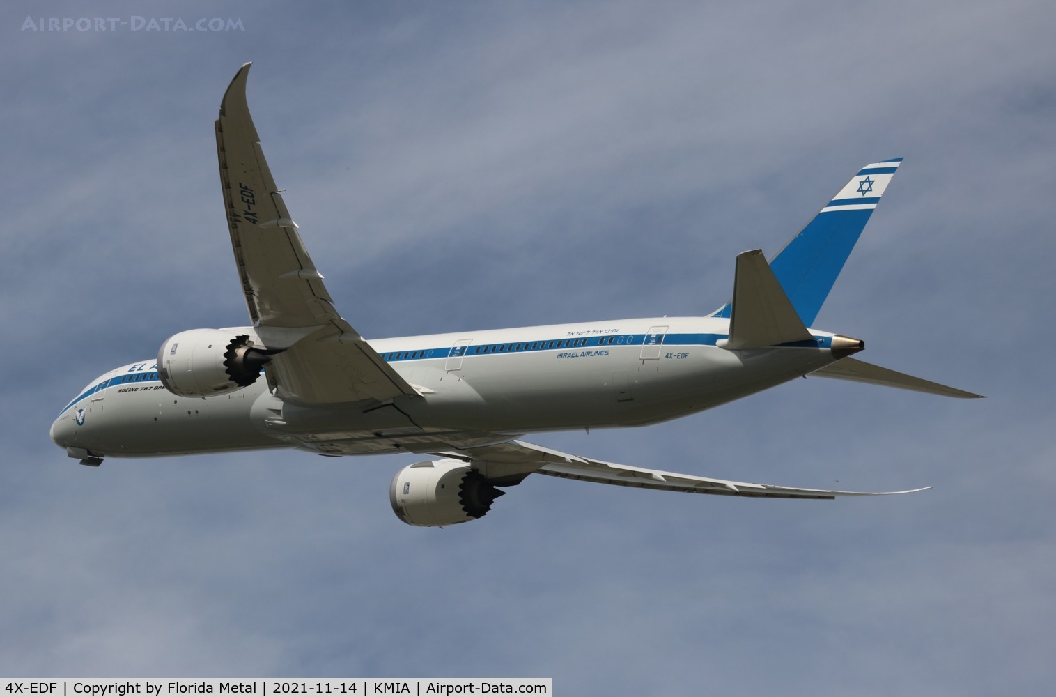 4X-EDF, 2018 Boeing 787-958 Dreamliner C/N 63394, El Al