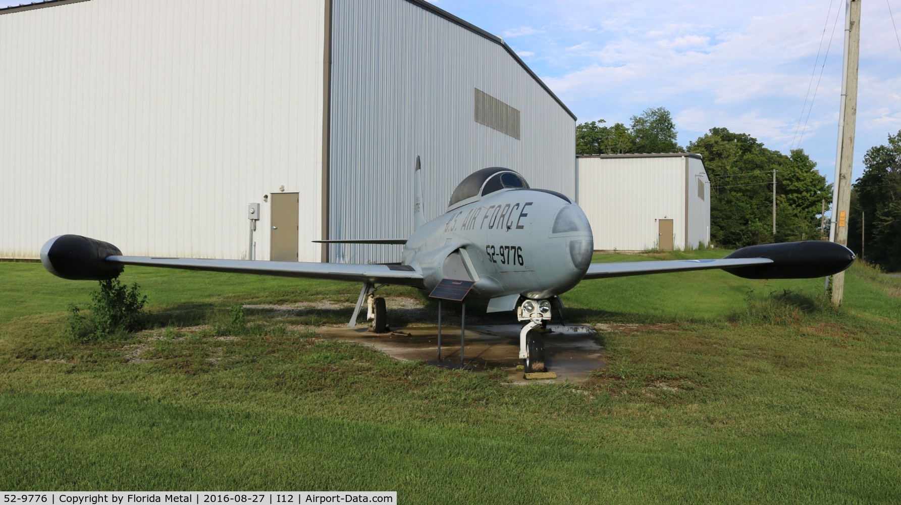 52-9776, 1952 Lockheed T-33A Shooting Star C/N 580-8036, T-33 zx