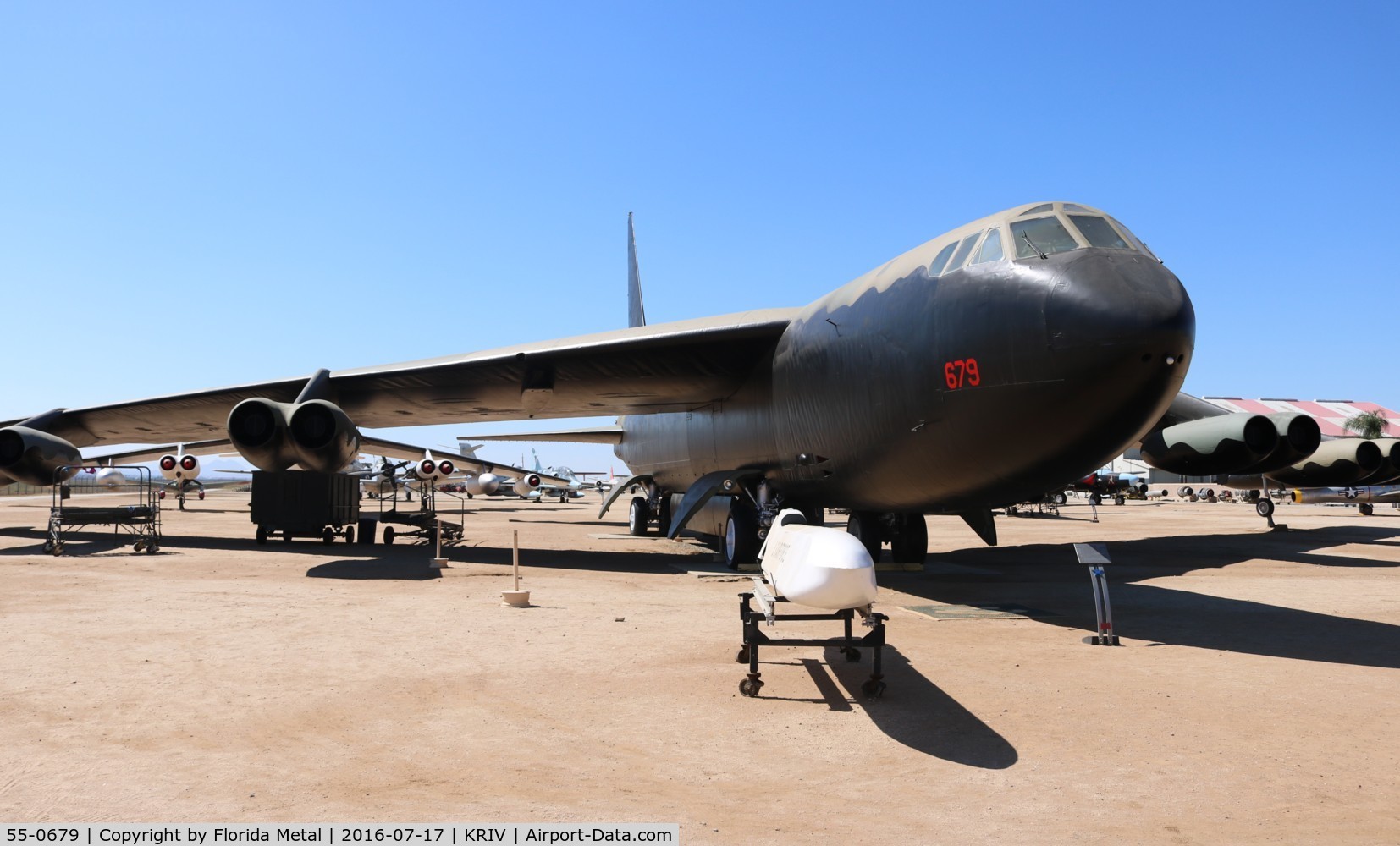 55-0679, 1956 Boeing B-52D Stratofortress C/N 464026, B-52 zx