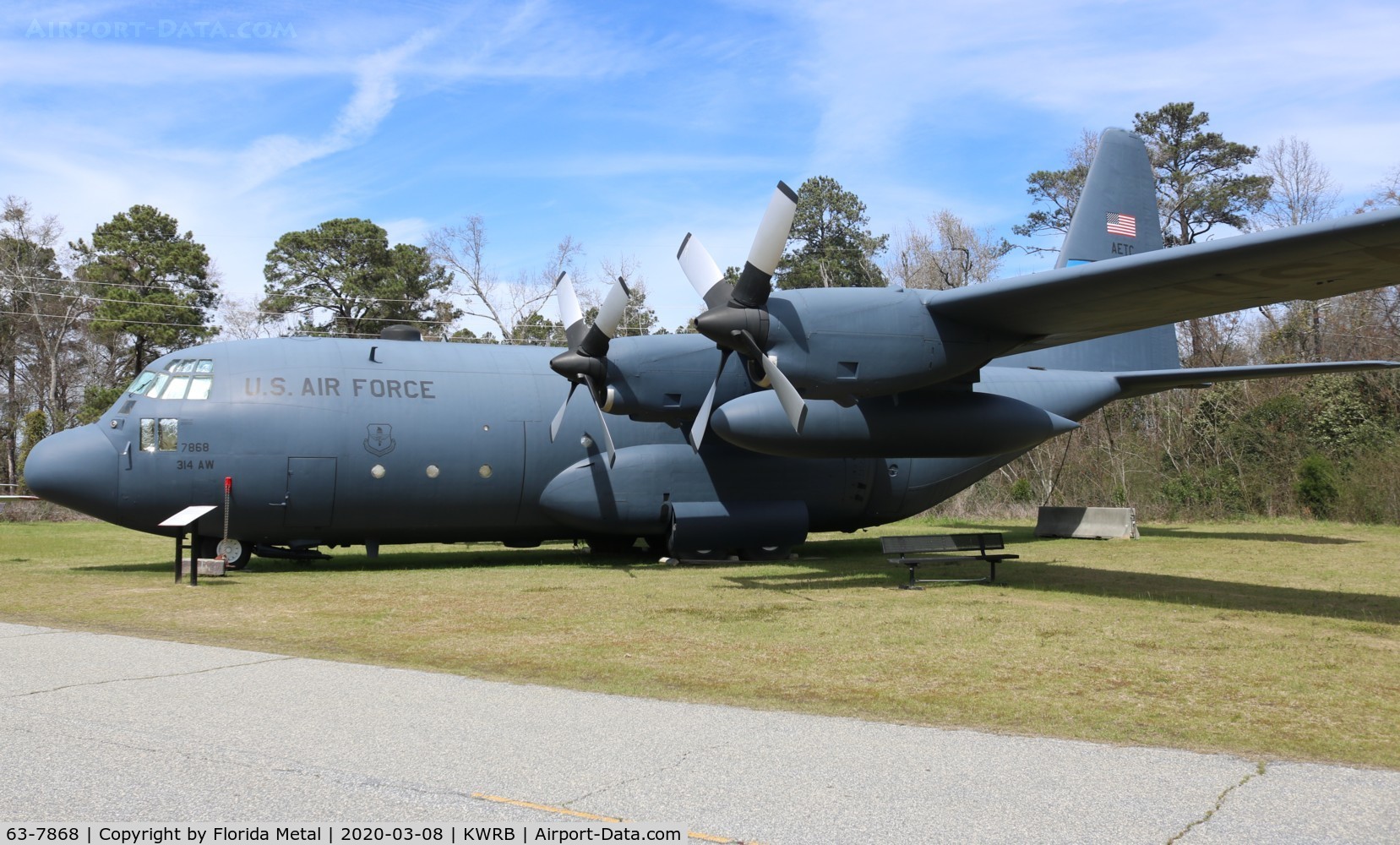 63-7868, Lockheed C-130E Hercules C/N 382-3938, C-130E zx