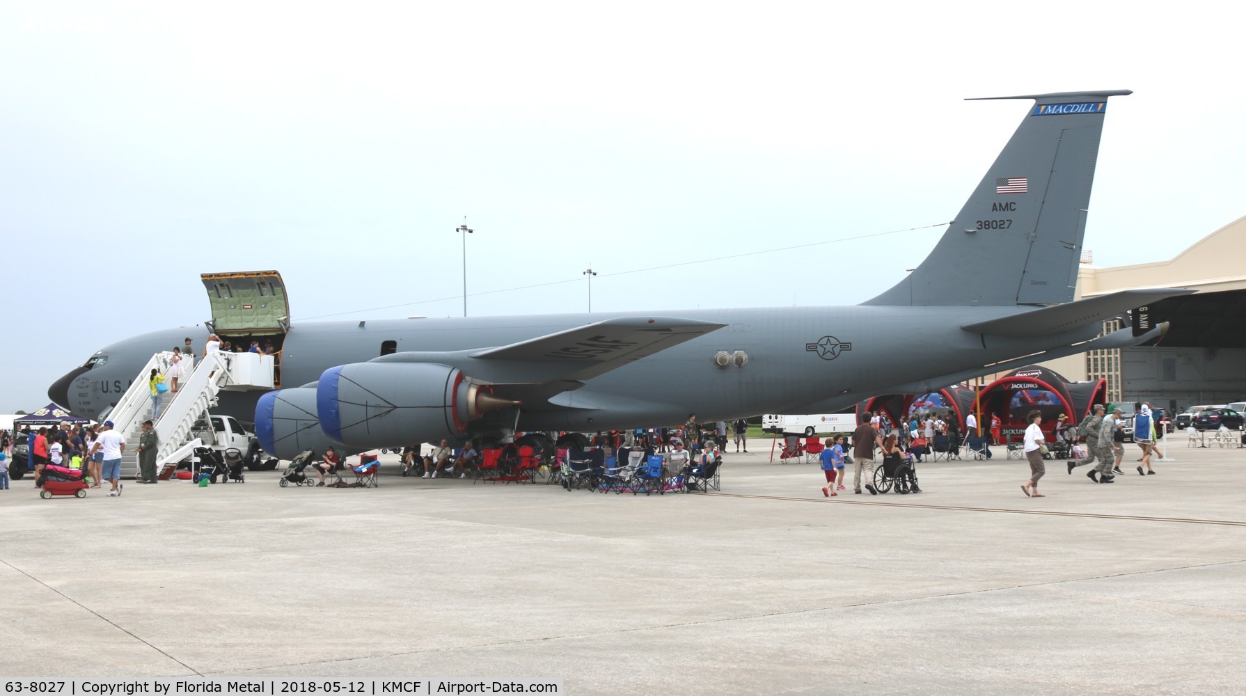 63-8027, 1963 Boeing KC-135R Stratotanker C/N 18644, KC-135R zx