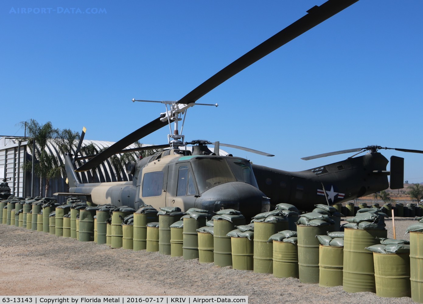 63-13143, Bell UH-1F Iroquois C/N 7003, UH-1 zx