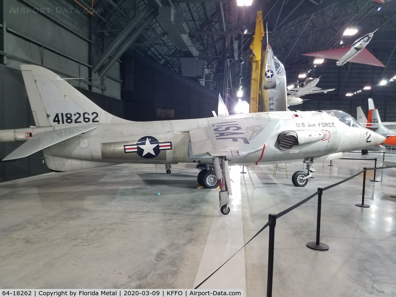 64-18262, 1964 Hawker Siddeley XV-6A Kestrel C/N Not found XS688/64-18262, USAF Museum 2020