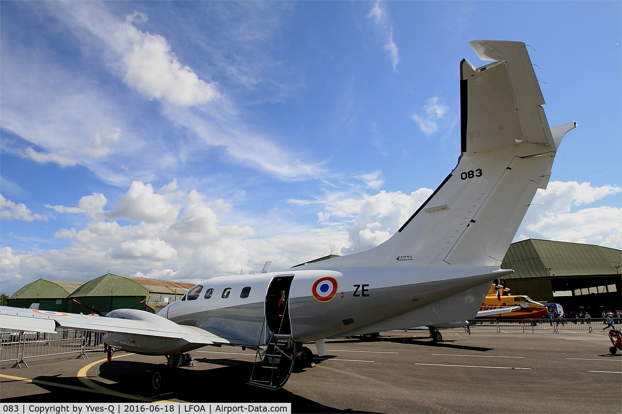 083, 1983 Embraer EMB-121AA Xingu C/N 121083, Embraer EMB-121AA Xingu, Static display, Avord Air Base 702 (LFOA) Open day 2016