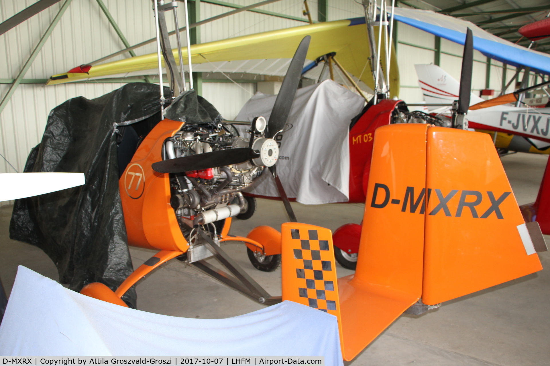 D-MXRX, AutoGyro Europe MTOsport C/N M00993, LHFM - Meidl Airport, Fertöszentmiklós, Hungary