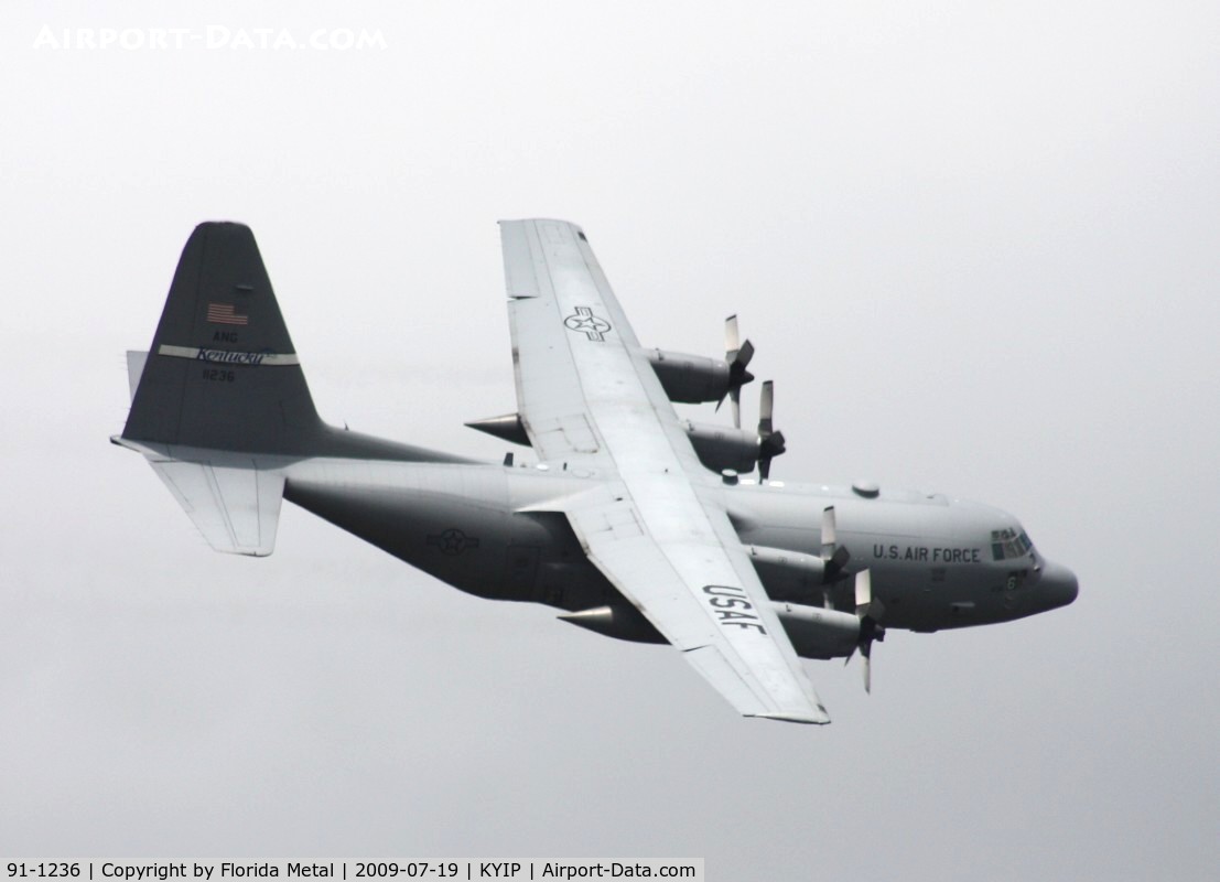 91-1236, 1991 Lockheed C-130H Hercules C/N 382-5286, Thunder Over Michigan 2009