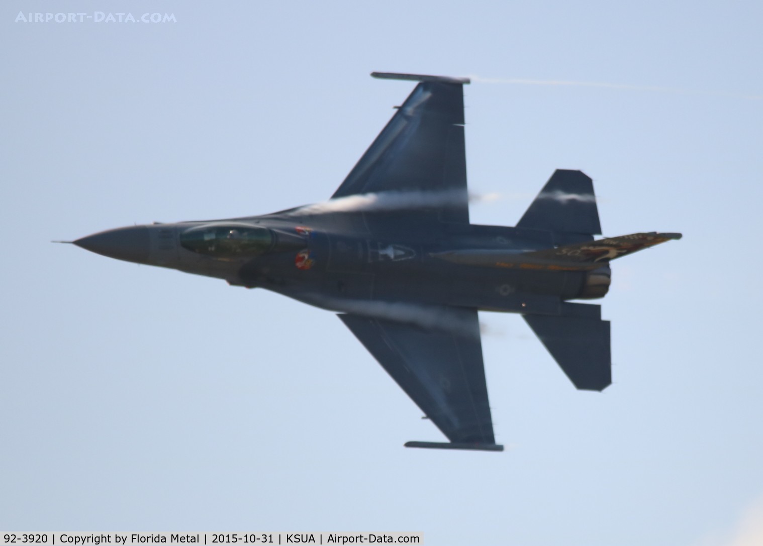 92-3920, Lockheed F-16C Fighting Falcon C/N CC-162, F-16C zx
