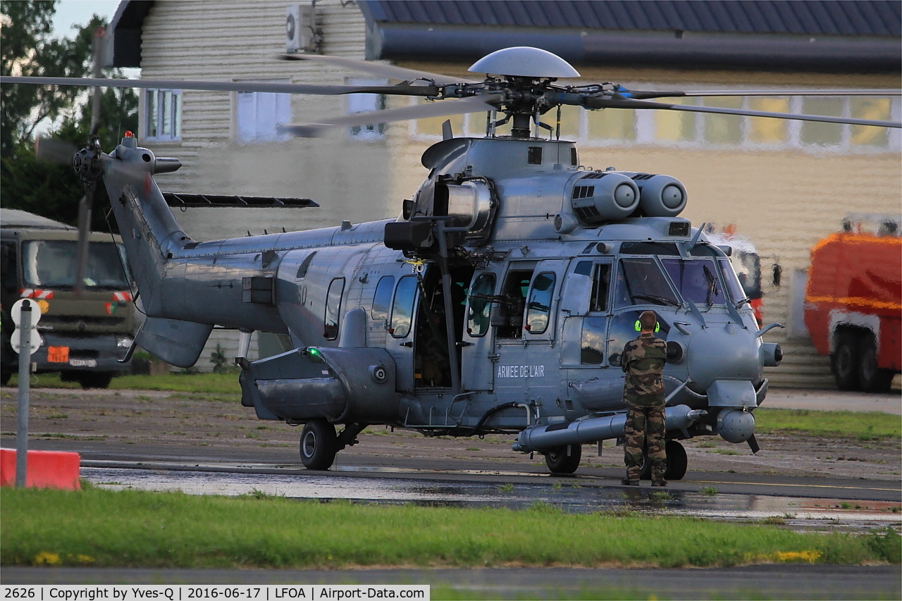 2626, Eurocopter EC-725R2 Caracal C/N 2626, Eurocopter EC-725R2 Caracal, Ready to start, Avord Air Base 702 (LFOA) Open day 2016