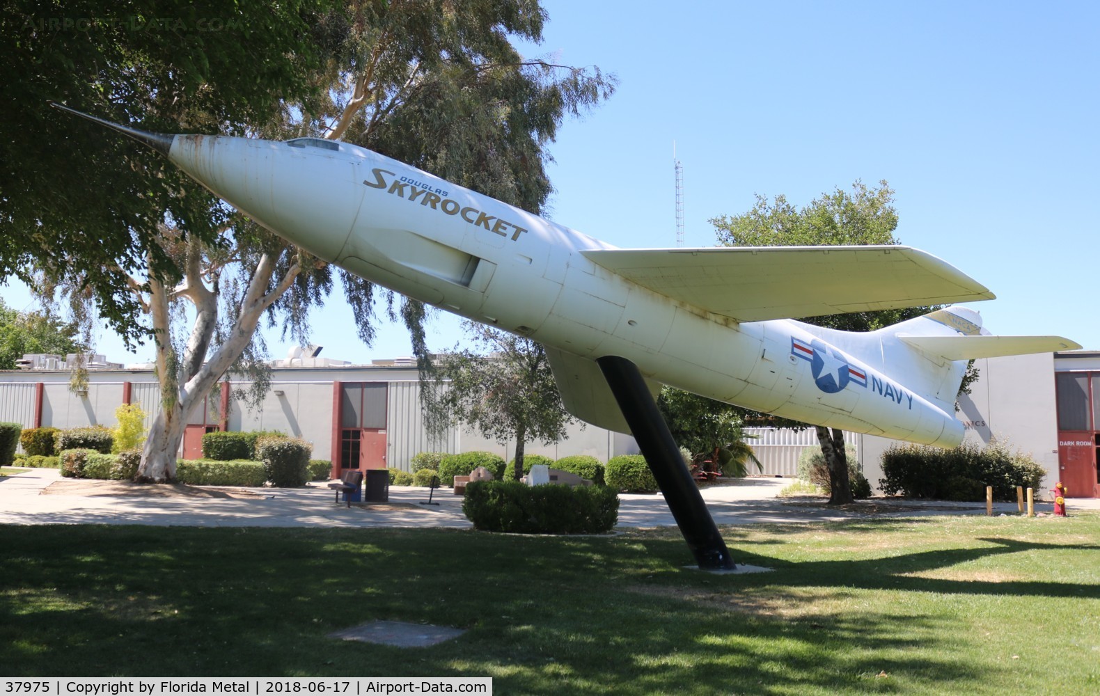 37975, Douglas D-558-2 Skyrocket C/N 6569, D-558 in Lancaster CA