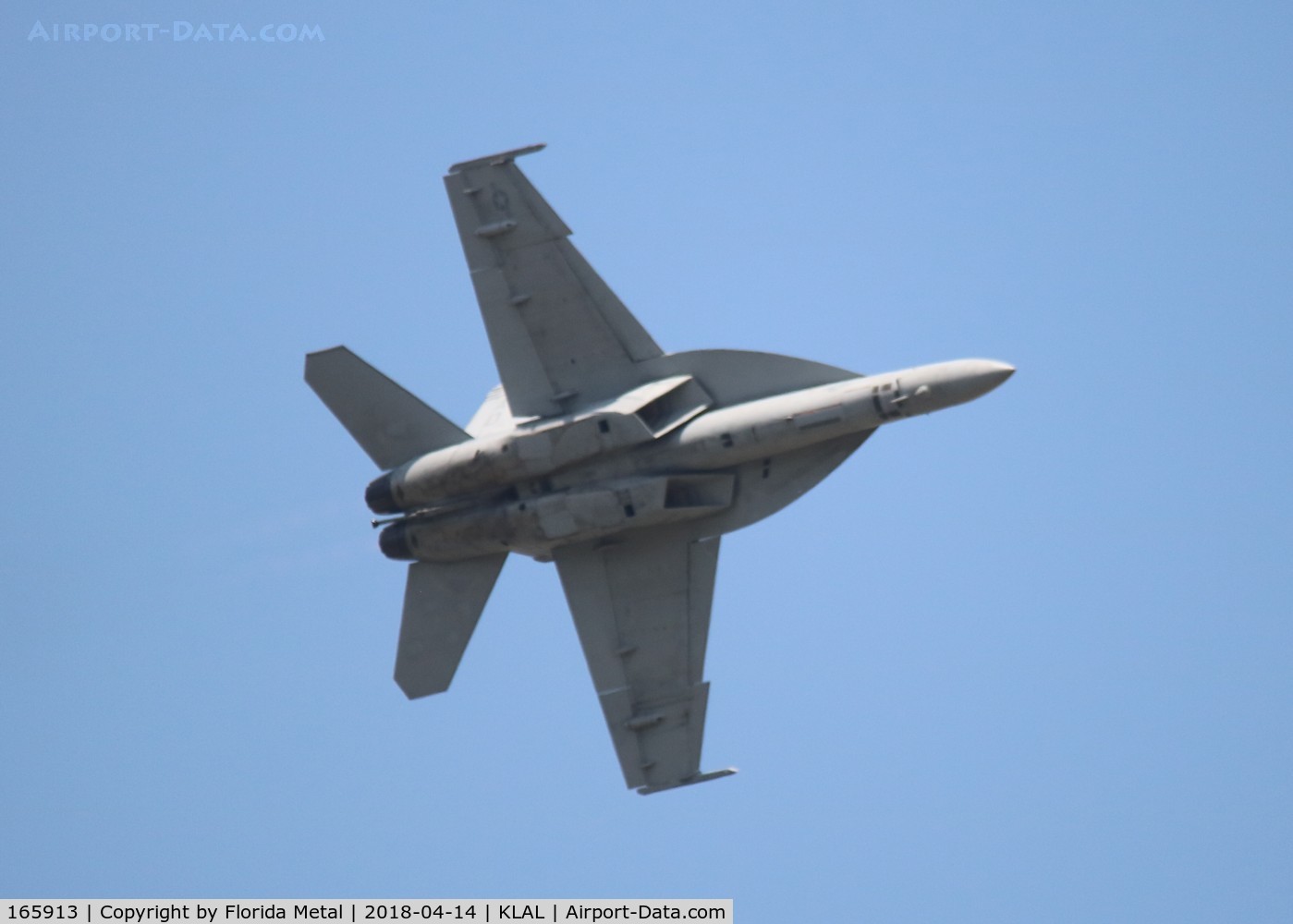 165913, Boeing F/A-18F Super Hornet C/N F-059, Sun N Fun 2018