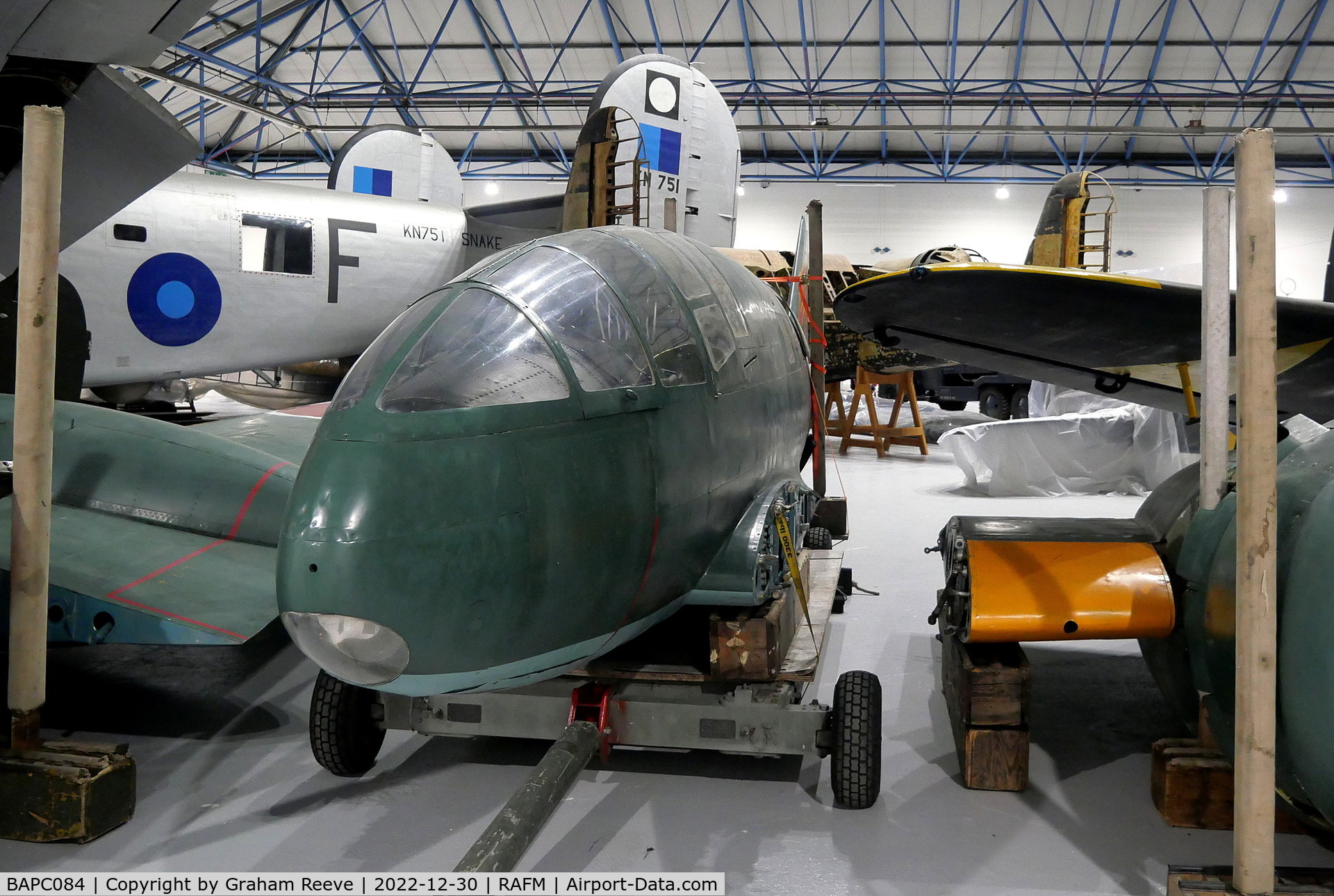 BAPC084, 1932 Mitsubishi Ki 46-III Dinah C/N 5439, On display at the RAF Museum, Hendon.