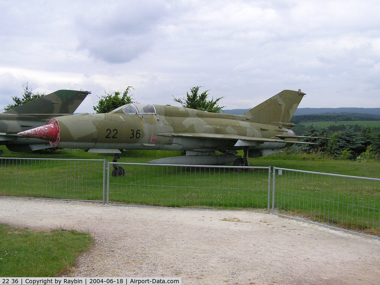 22 36, Mikoyan-Gurevich MiG-21SPS C/N 94A5209, Former East German Mig 21