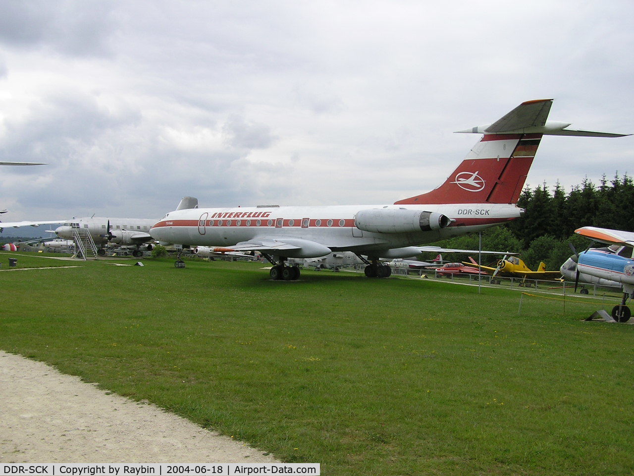 DDR-SCK, 1971 Tupolev TU-134AK C/N 1351304, Former Interflug German Democratic Republic