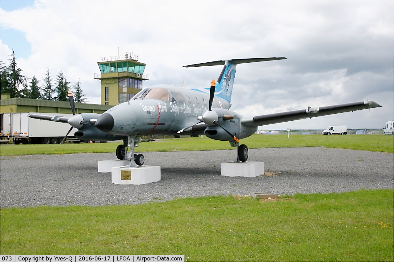 073, Embraer EMB-121AA Xingu C/N 121073, Embraer EMB-121AA Xingu, Preserved at Avord Air Base 702 (LFOA)