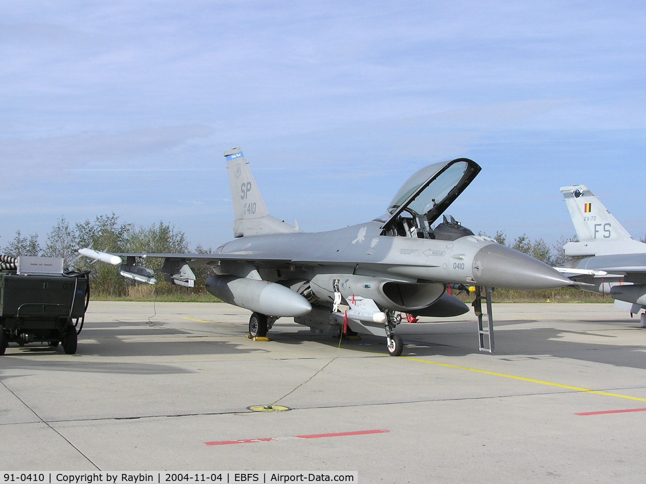 91-0410, 1991 General Dynamics F-16C Fighting Falcon C/N CC-108, Now flying with the MN ANG