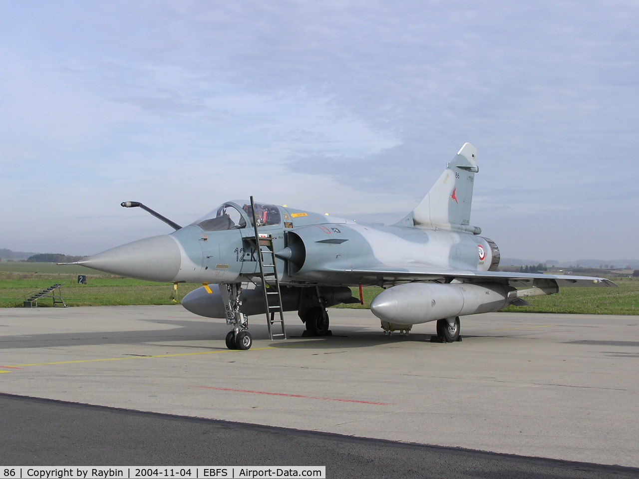 86, Dassault Mirage 2000C C/N 334, Now as instructional airframe at Rochefort St. Agnant AB