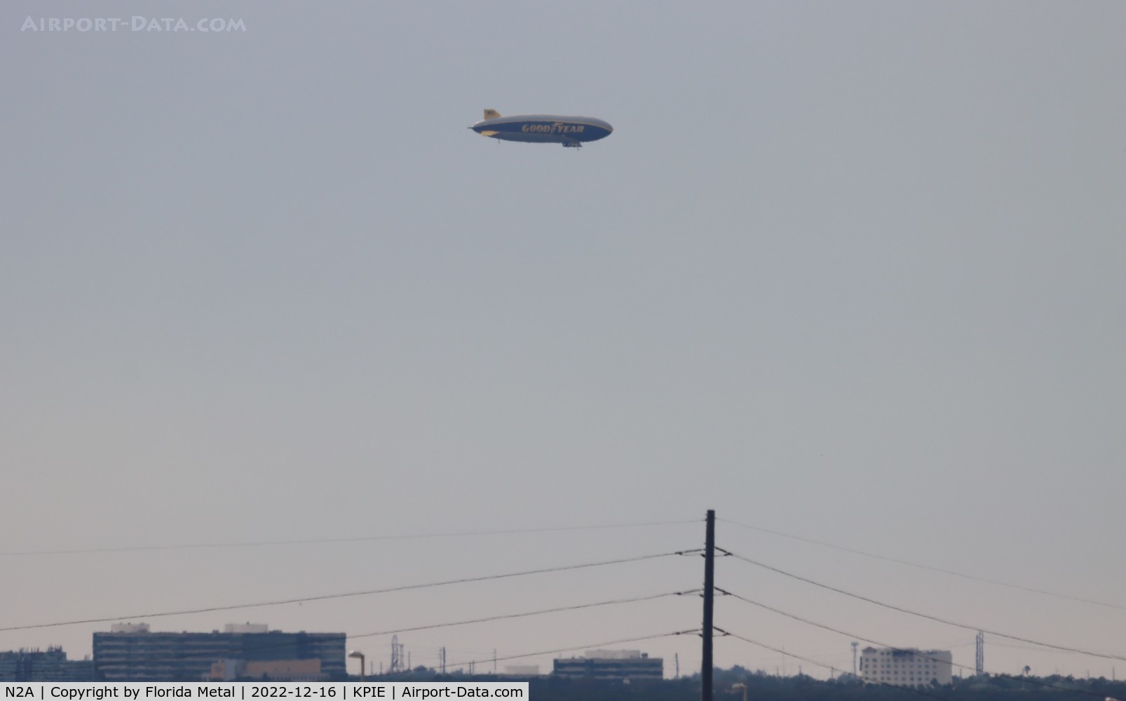 N2A, 2016 Zeppelin LZ N07-101 C/N 007, Taken from Tampa Airport - seen flying over PIE
