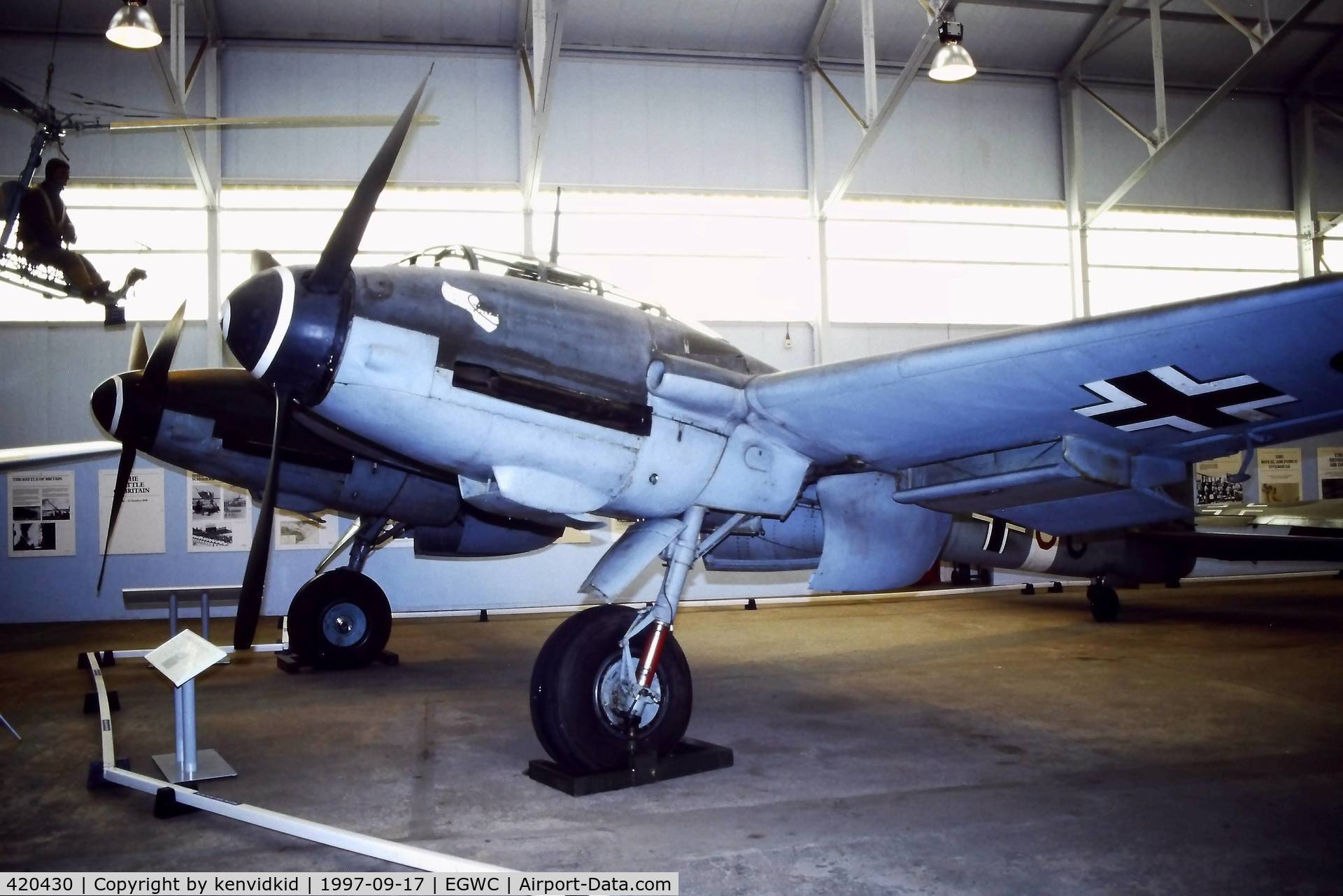 420430, Messerschmitt Me-410A C/N 420430, A visit to Cosford in 1997.