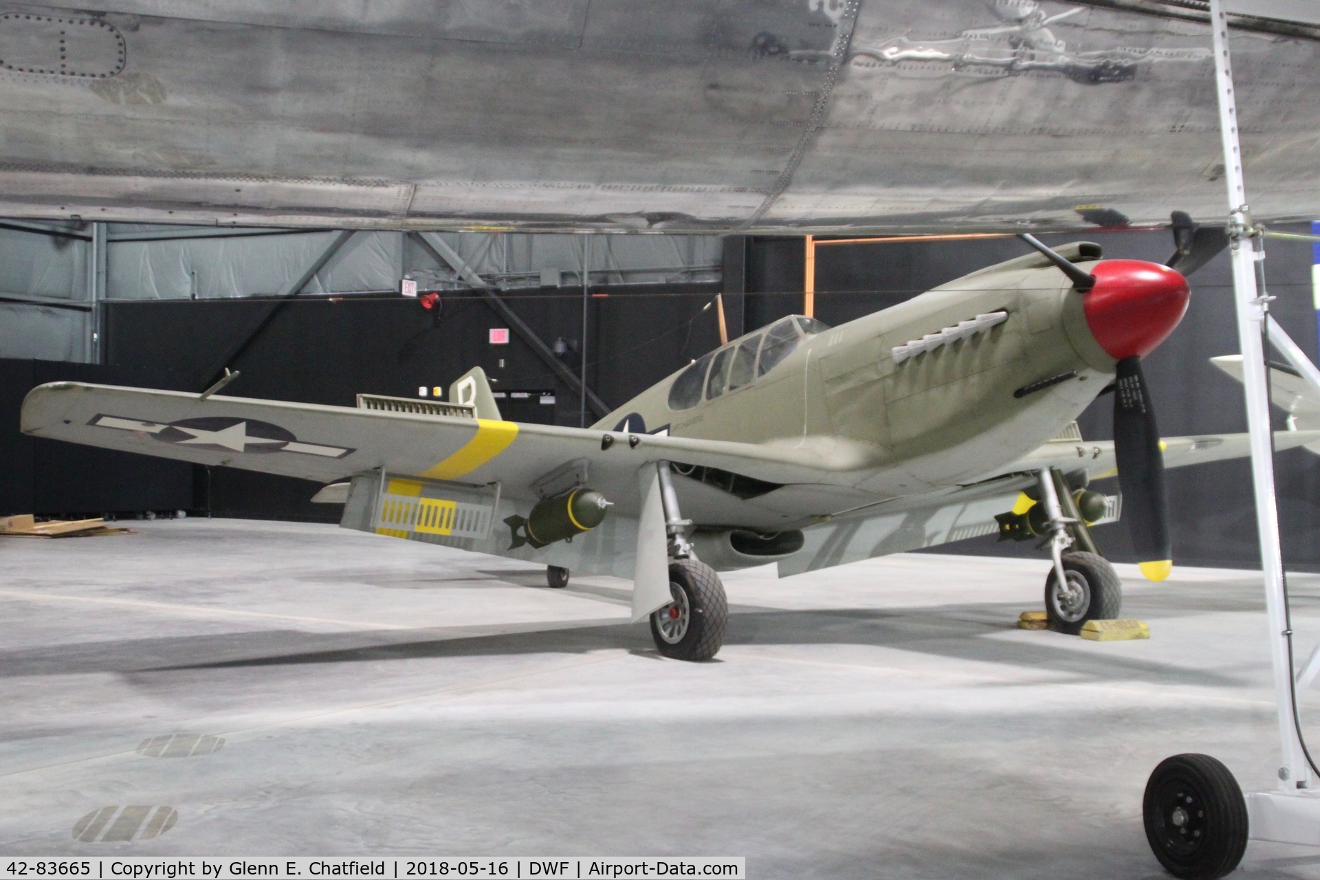 42-83665, 1942 North American A-36A Apache C/N 97-15883, At the Air Force Museum