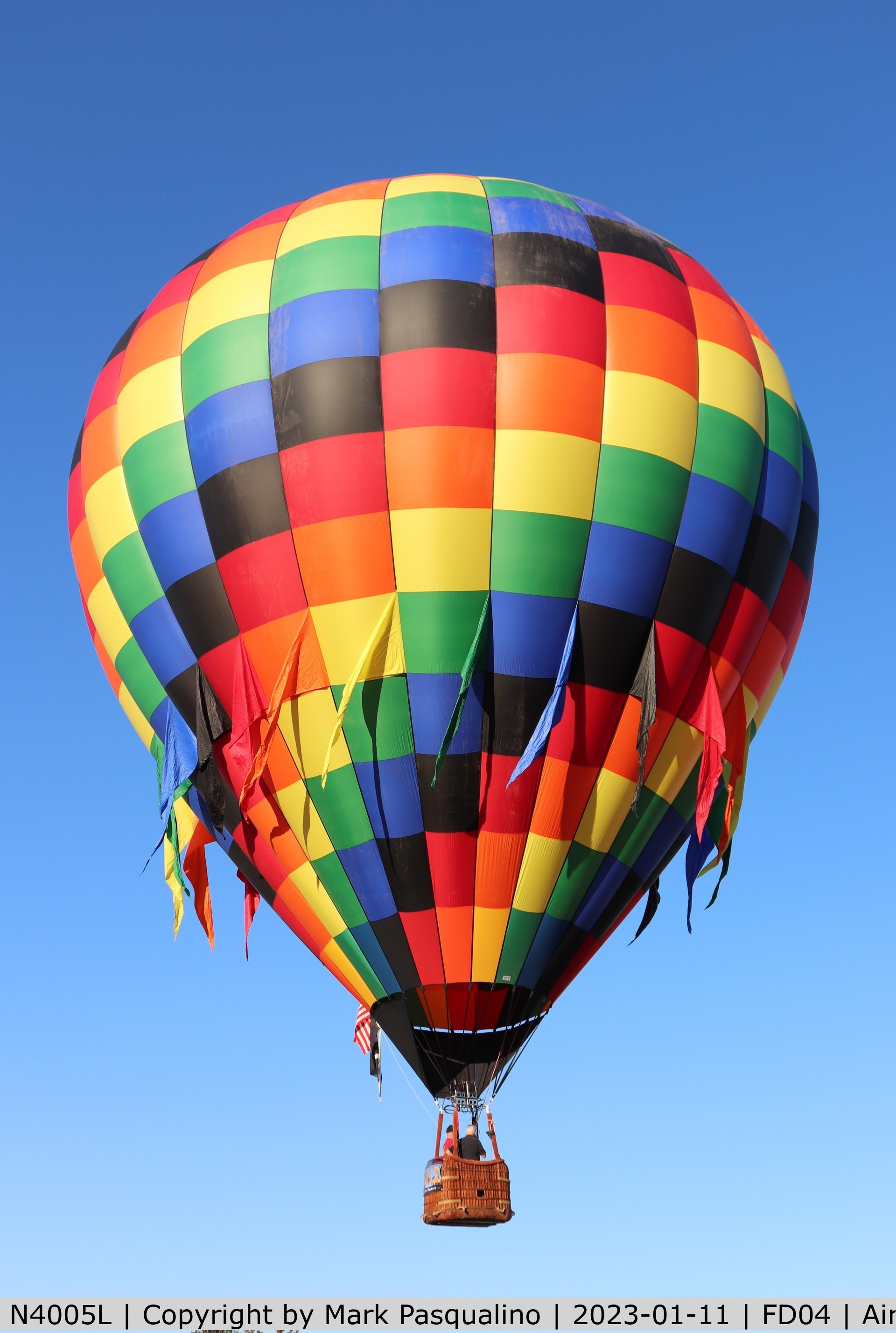 N4005L, 2015 Head Balloons AX8-88 C/N 443, Head Balloons AX8-88