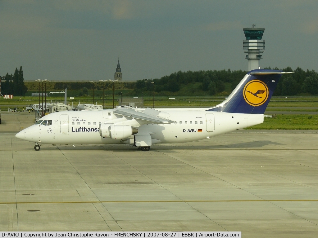 D-AVRJ, 1996 British Aerospace Avro 146-RJ85 C/N E.2277, Lufthansa Cityline