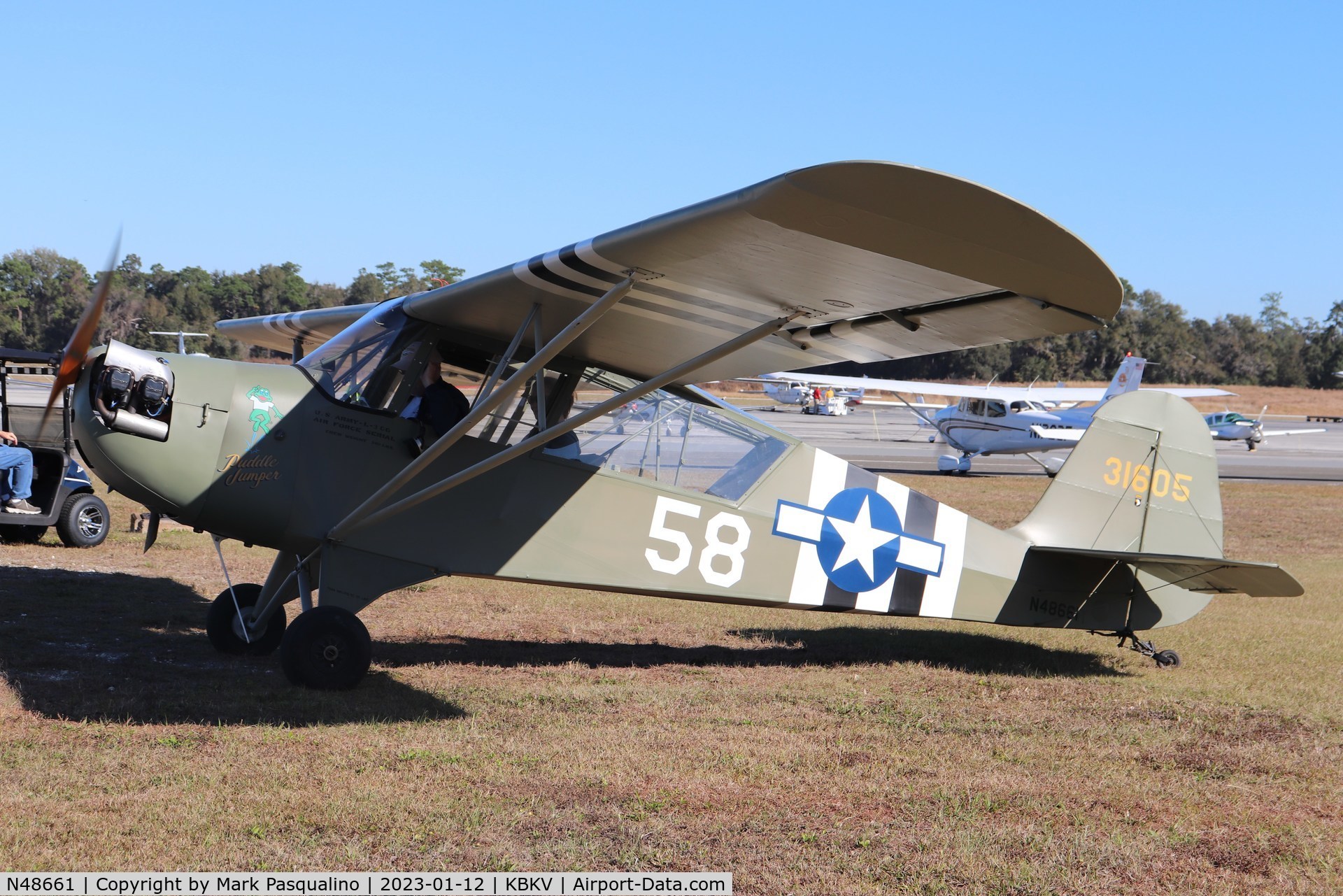 N48661, 1947 Aeronca 0-58B Grasshopper C/N 058B5352, Aeronca 0-58B